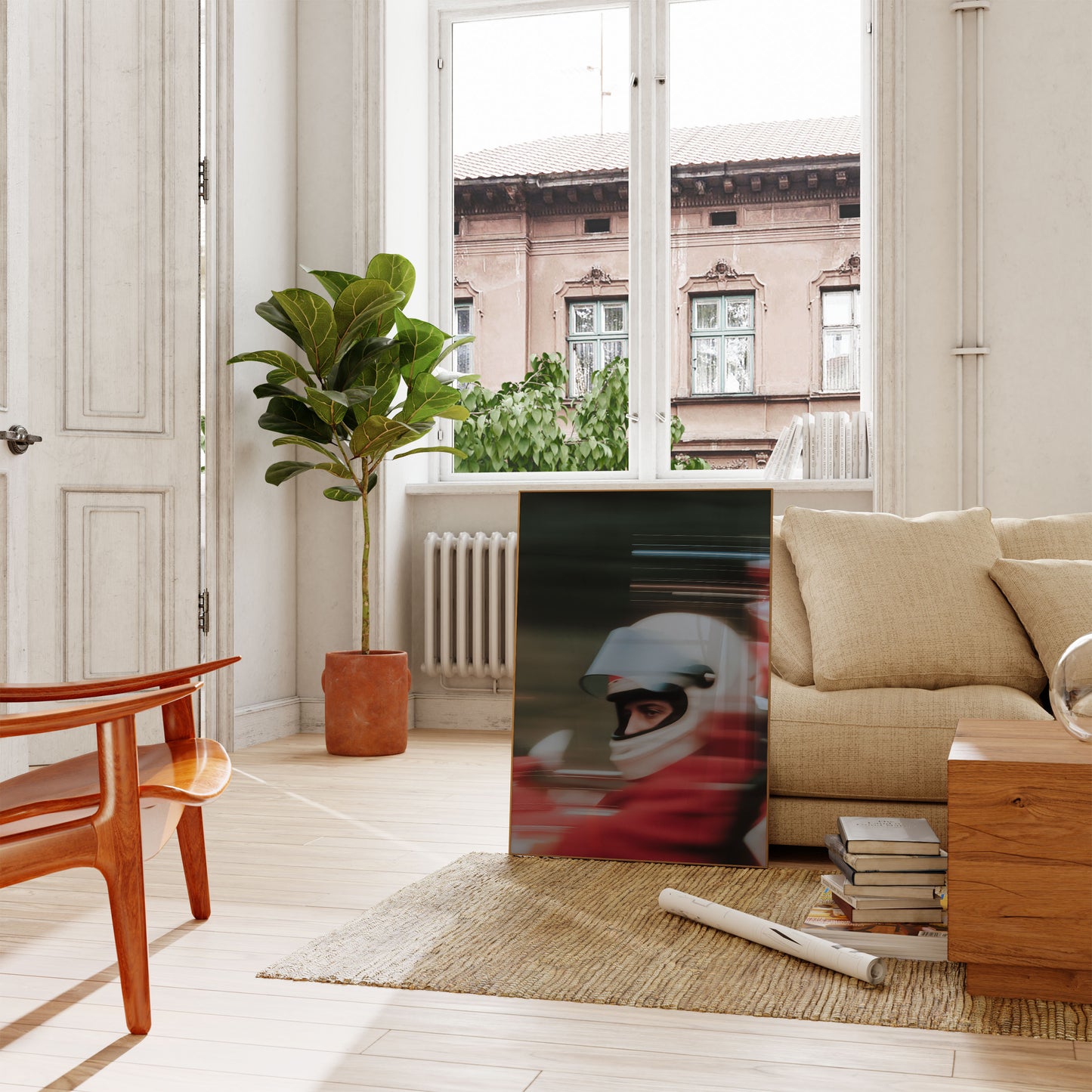 Plakát motorsportu Speed Racer