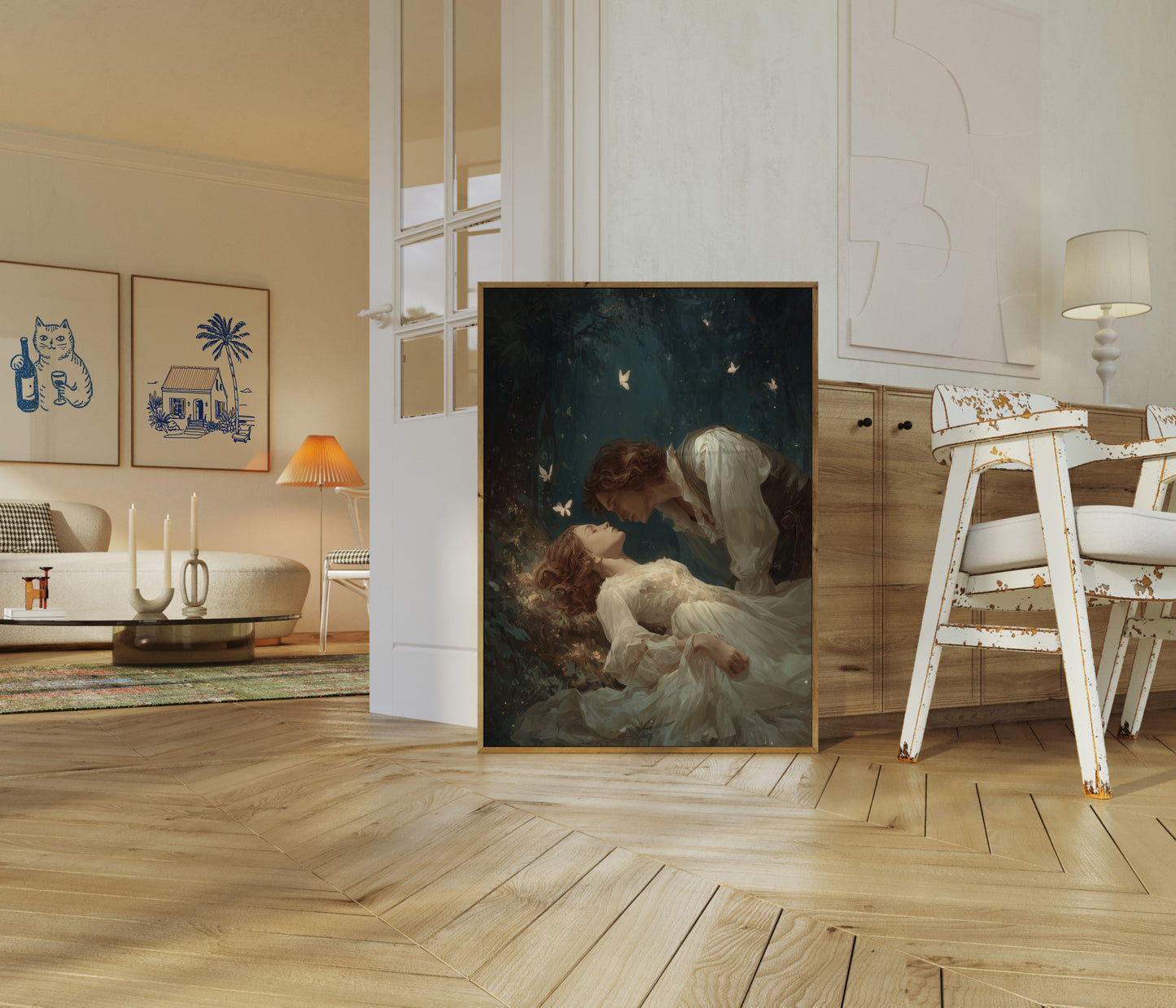 Enchanted Forest Love Poster