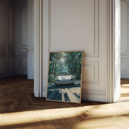 Póster clásico de Forest Speed