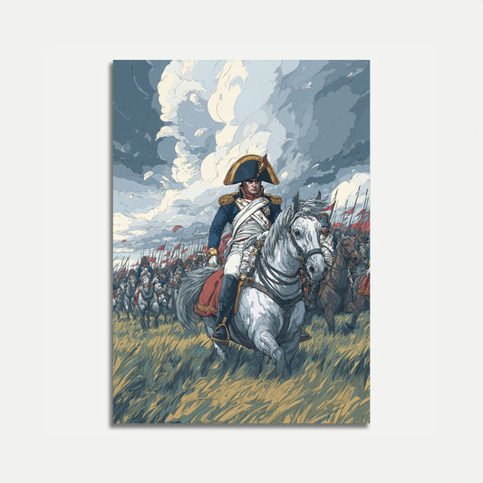 Napoleon's Schlachtfeld-Befehlsposter