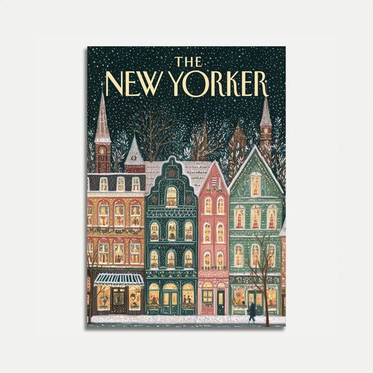 New York Winter Evening Poster