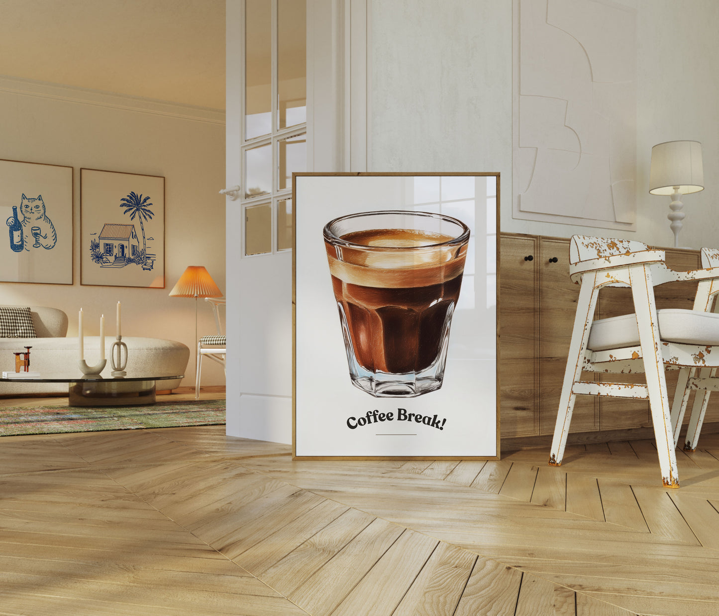 Espresso Coffee Break Poster
