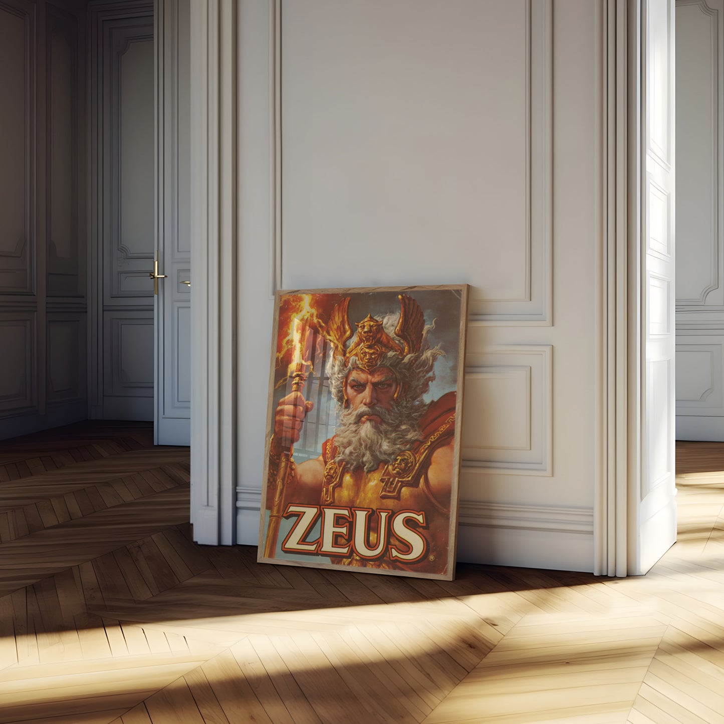 Zeus King of Gods Poster