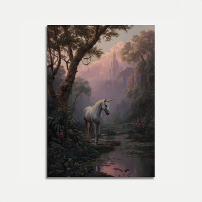 Poster della Foresta dell'Unicorno Mistico