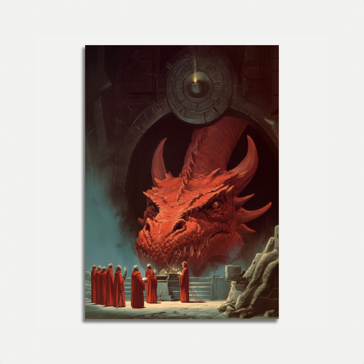 Demon Ritual Fantasy Ceremony Poster