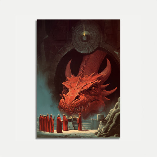 Manifesto della Cerimonia Fantasy del Rituale Demoniaco