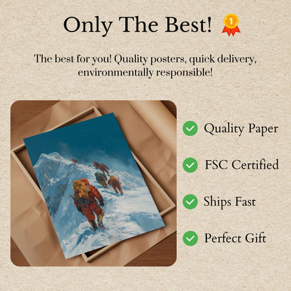 Everest Summit Expedition Poster