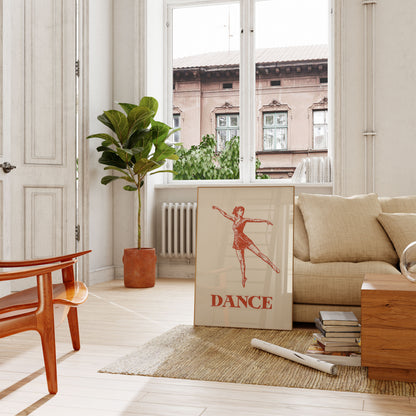 Dynamic Dance Movement Poster