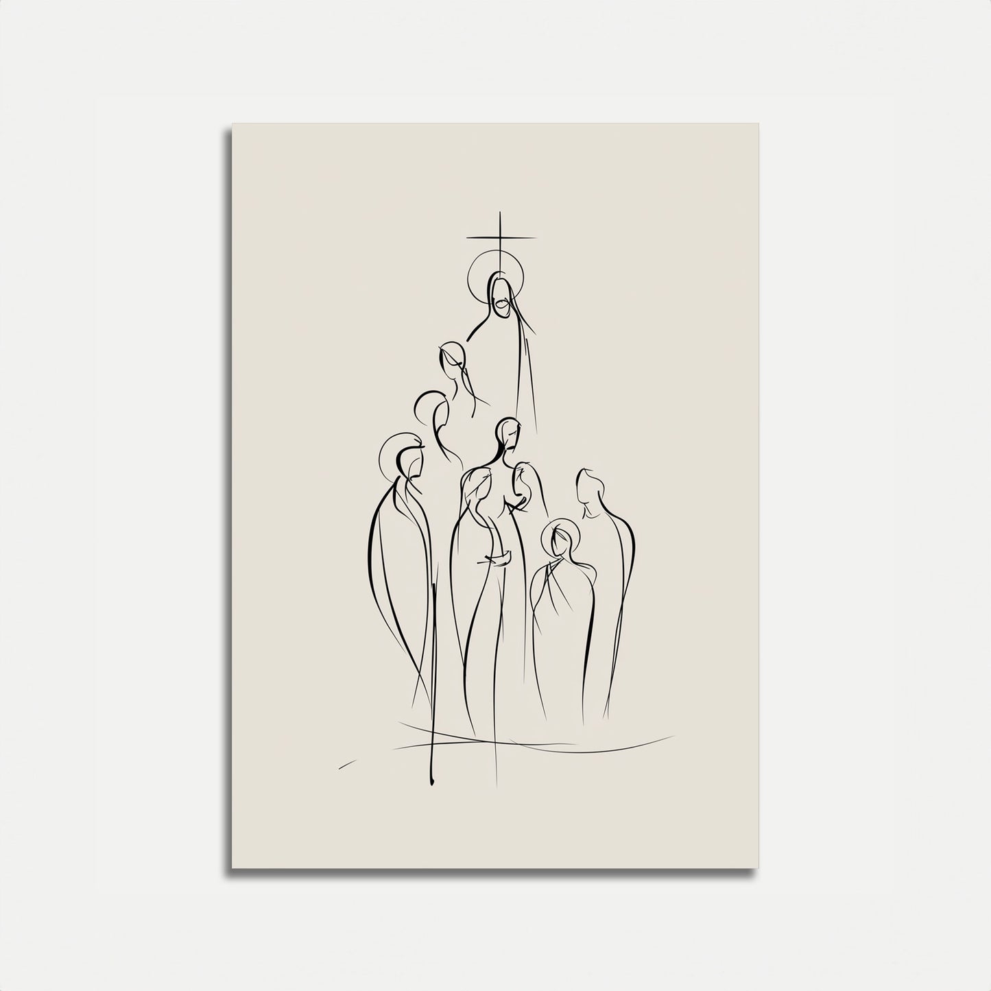 Divine Minimalist Faith Poster