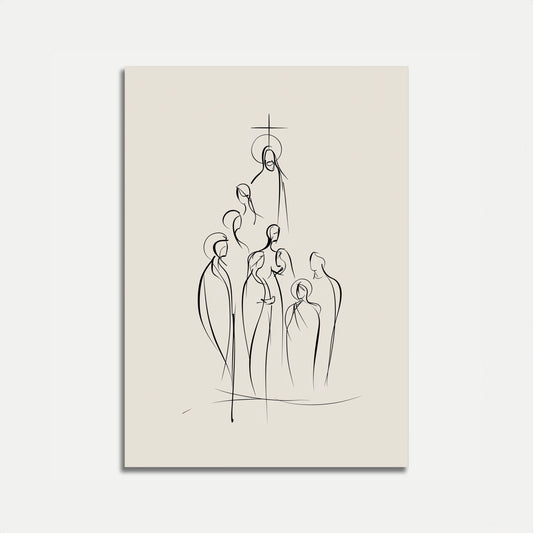 Divine Minimalist Faith Poster