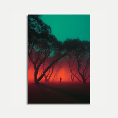 Crimson Forest Ensomhed Plakat