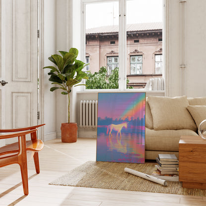 Poster del Dreamscape dell'Unicorno Arcobaleno