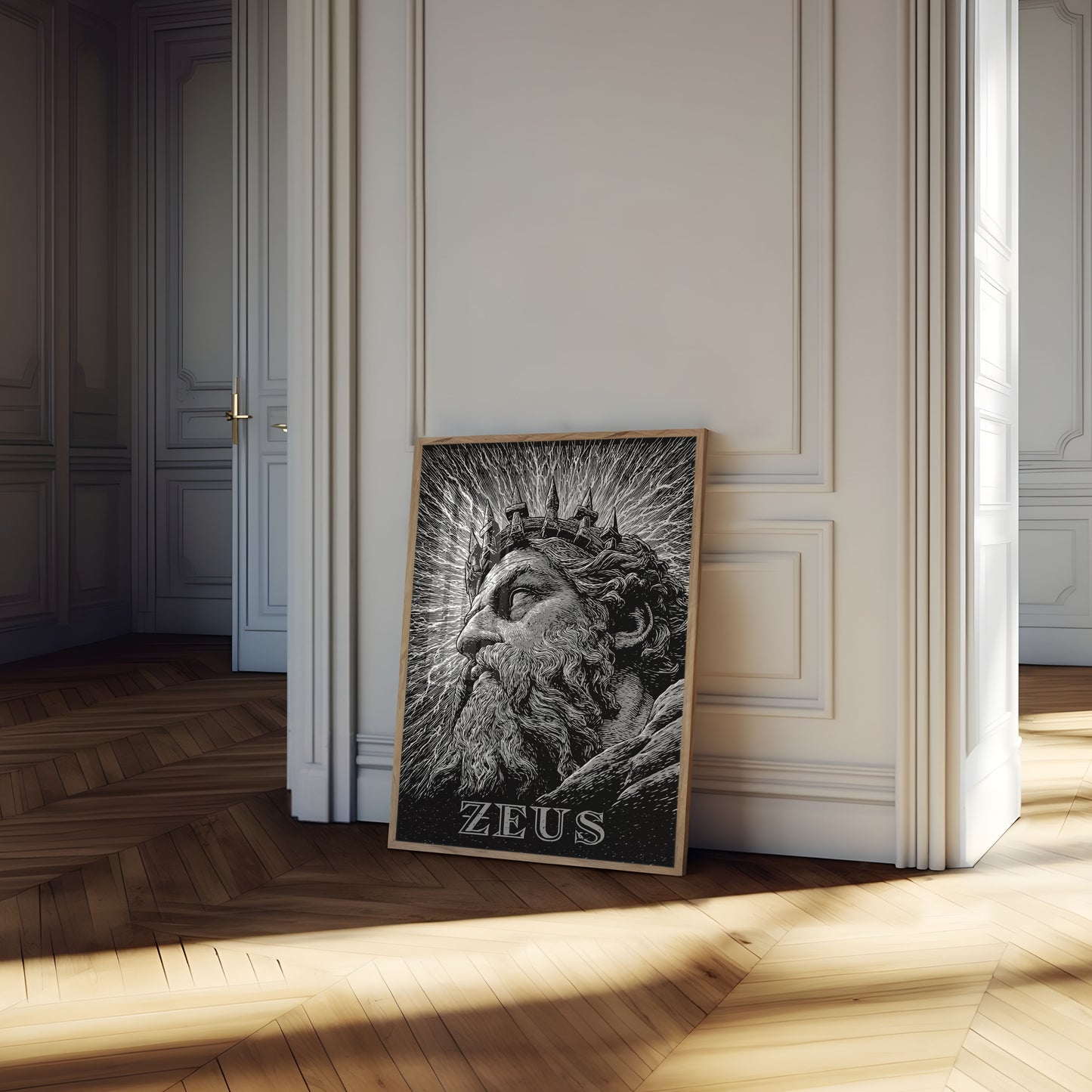 Zeus King of Gods Poster