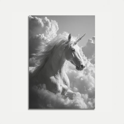 Poster dell'Unicorno Celeste in Ascesa