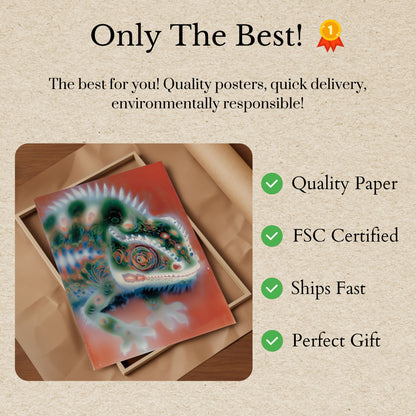 Mystical Dragon Spirit Poster
