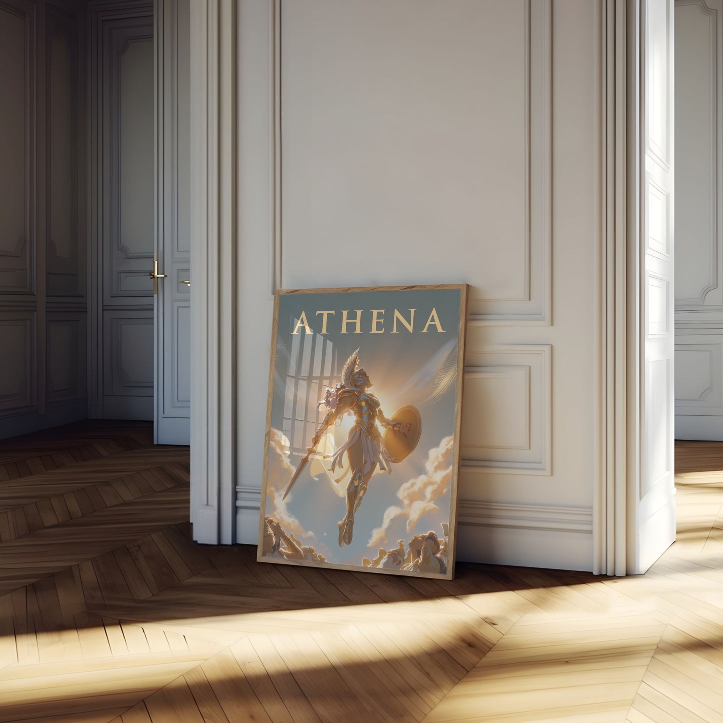 Poster di Atena Dea della Saggezza