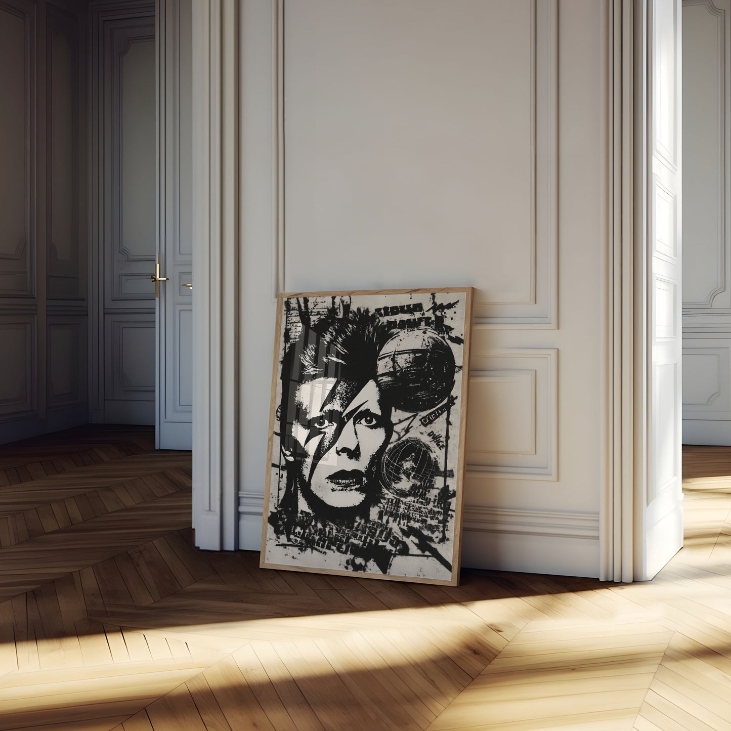 Cosmic Rebel Rock Star Poster