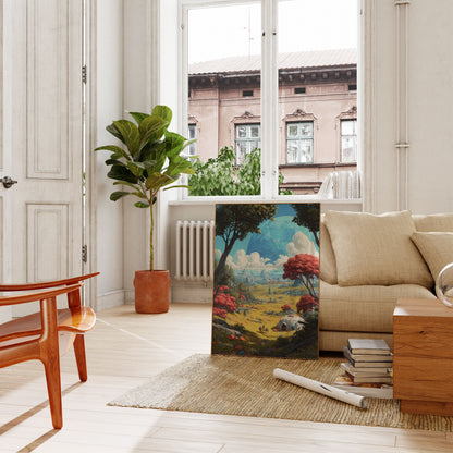 Alien Planet Exploration Poster