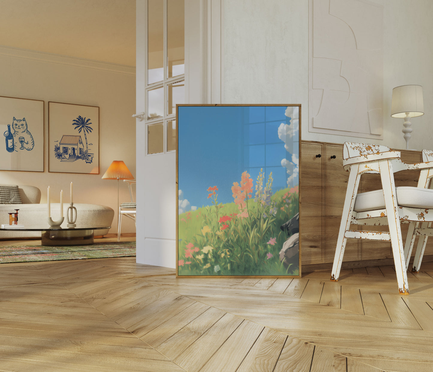 Summer Wildflower Meadow Poster