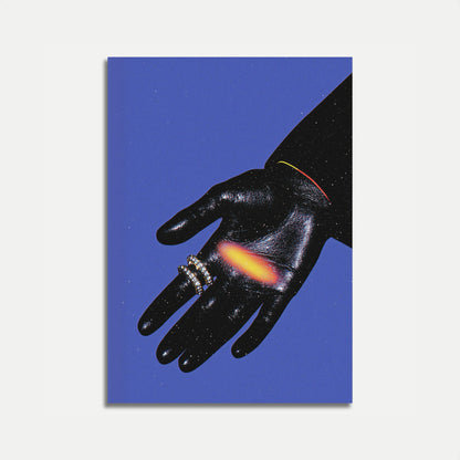 Cosmic Hand Galactic Energy Poster