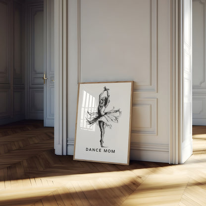 Elegant Ballet Dance Poster