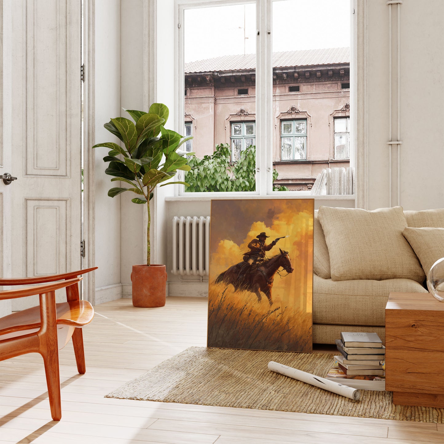 Wild West Gunslinger Poster