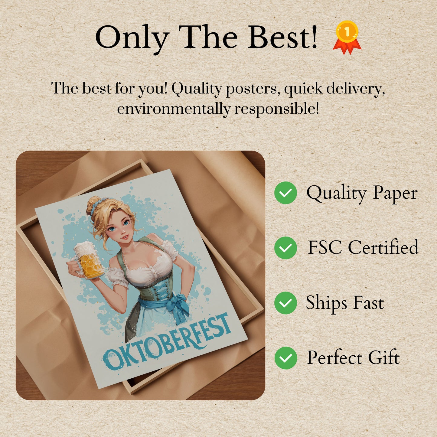 Oktoberfest Beer Celebration Poster