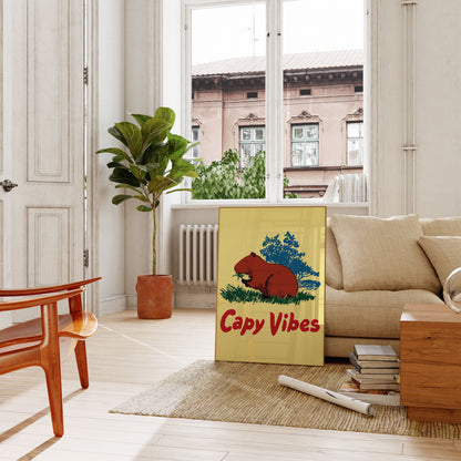 Poster di Vibrazioni Capy per il Relax