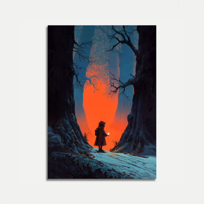 Wanderer in the Cavern Poster