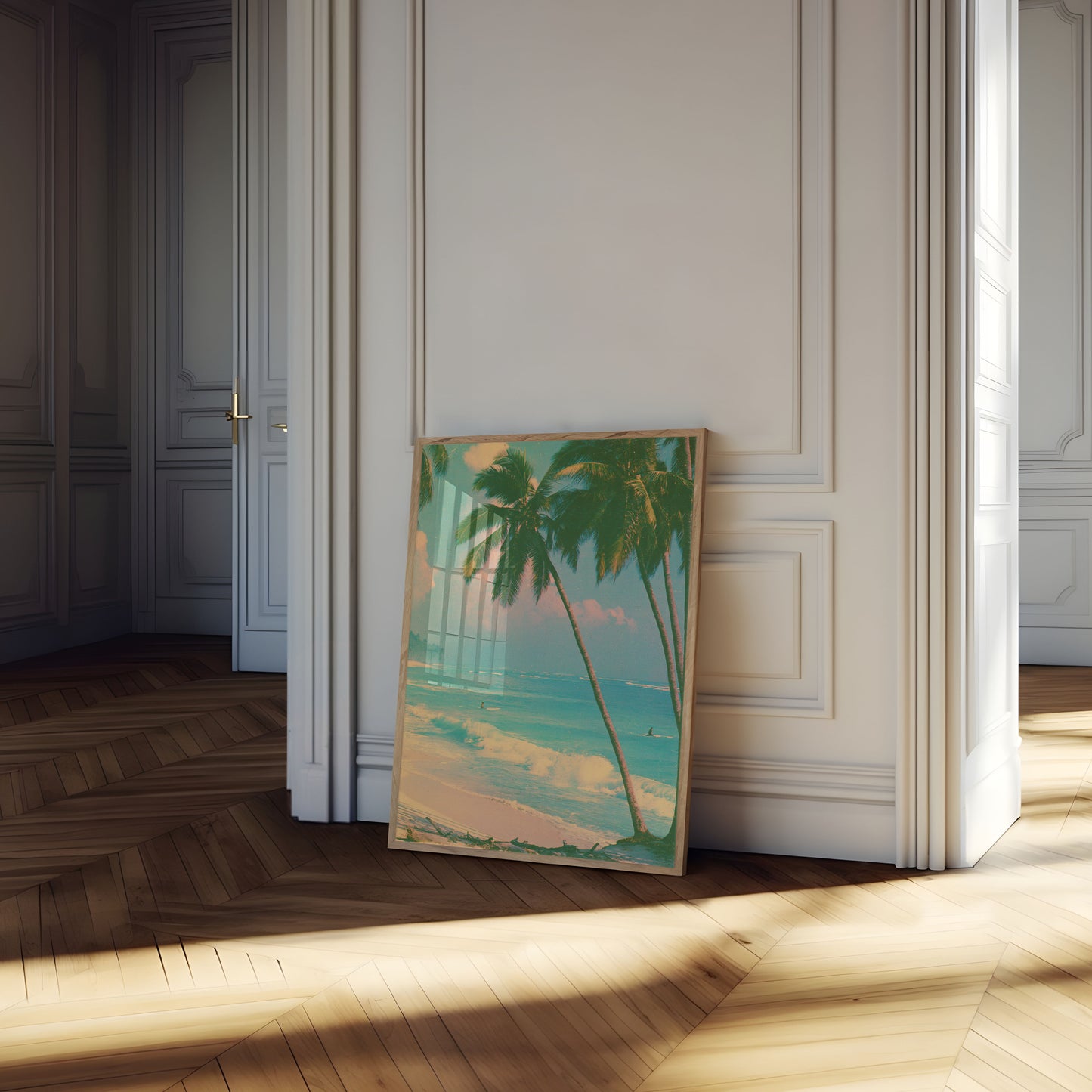 Poster Spiaggia Paradiso Tropicale