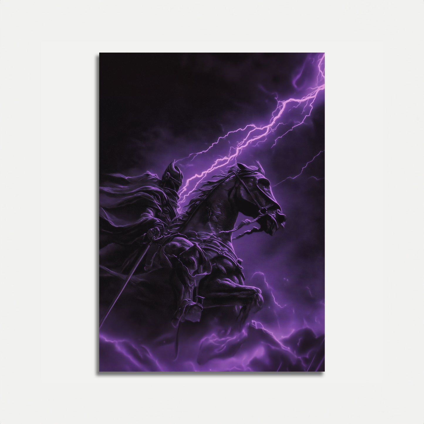 Affiche du Chevalier Guerrier de la Foudre