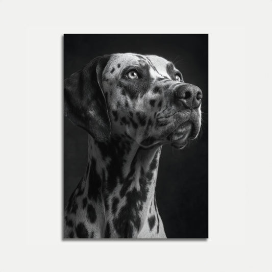 Noble Dalmatian Profile Poster