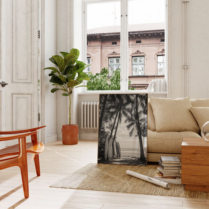 Tropical Surf Paradise Poster