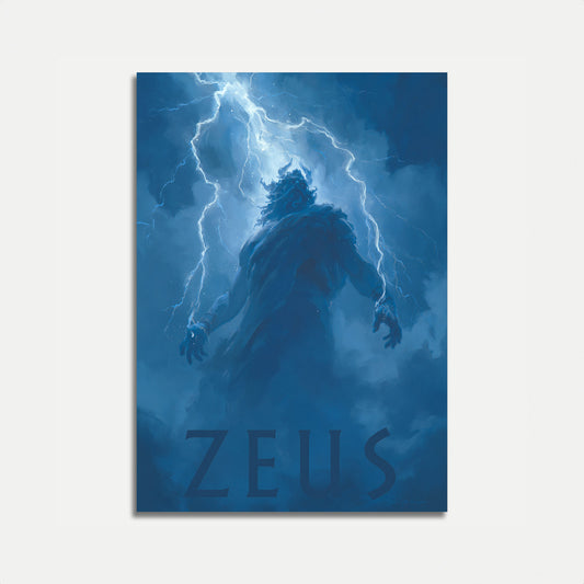 Zeus God of Thunder Poster