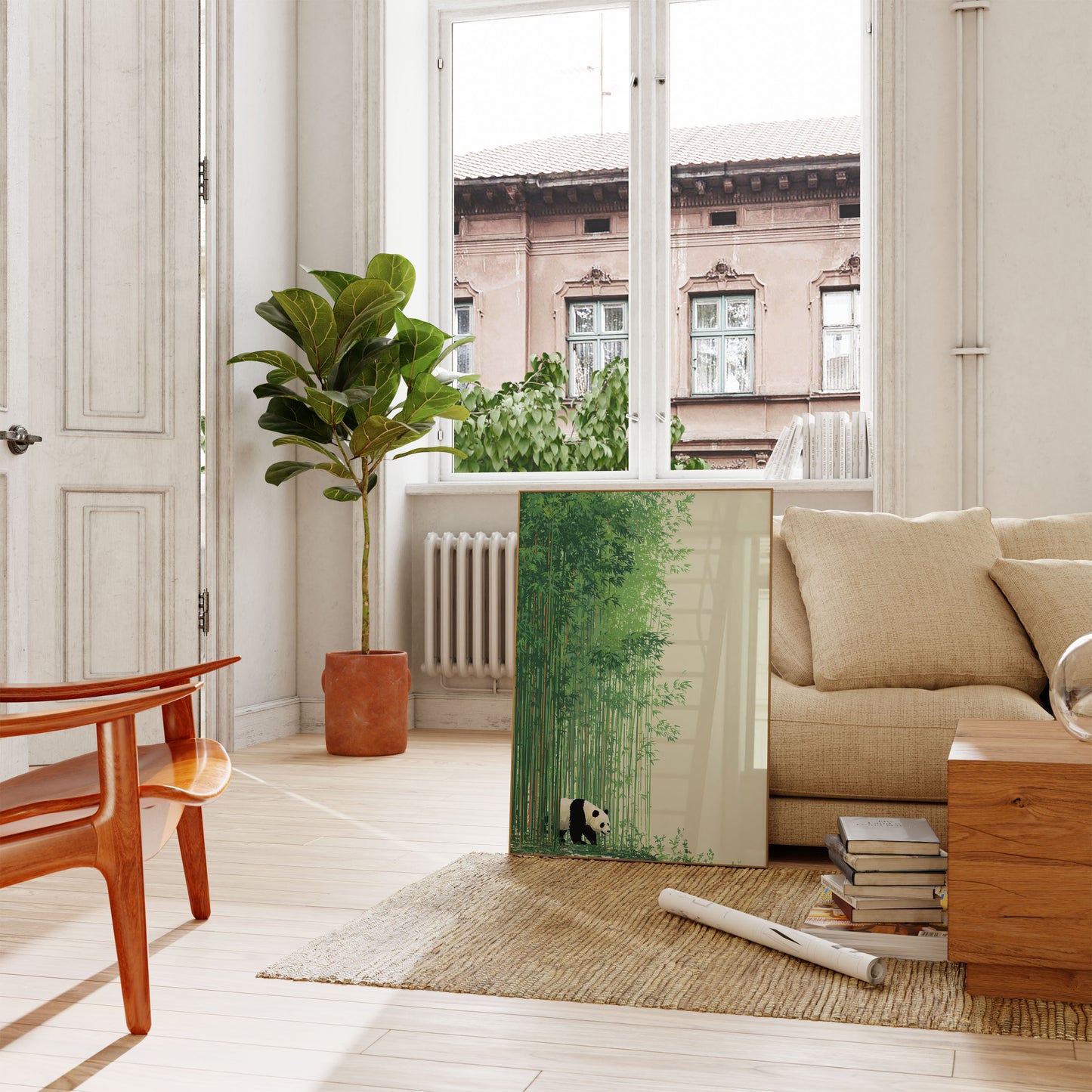 Bamboo Forest Panda Poster