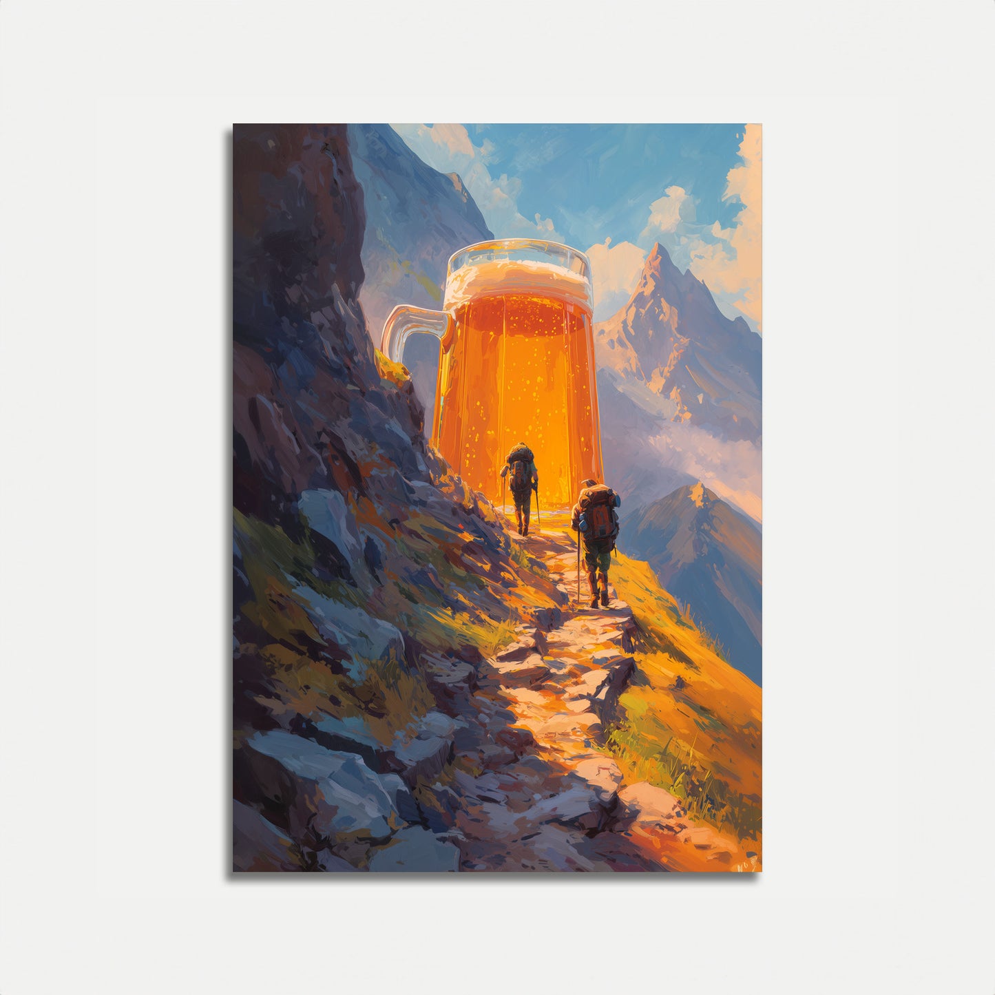 Mountain Beer Adventure Poster