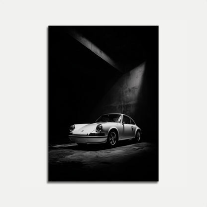 Midnight Classic Porsche Poster