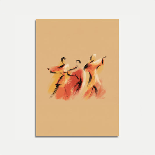 Dancing Silhouettes in Motion Poster