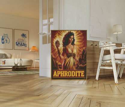 Aphrodite Greek Goddess Poster