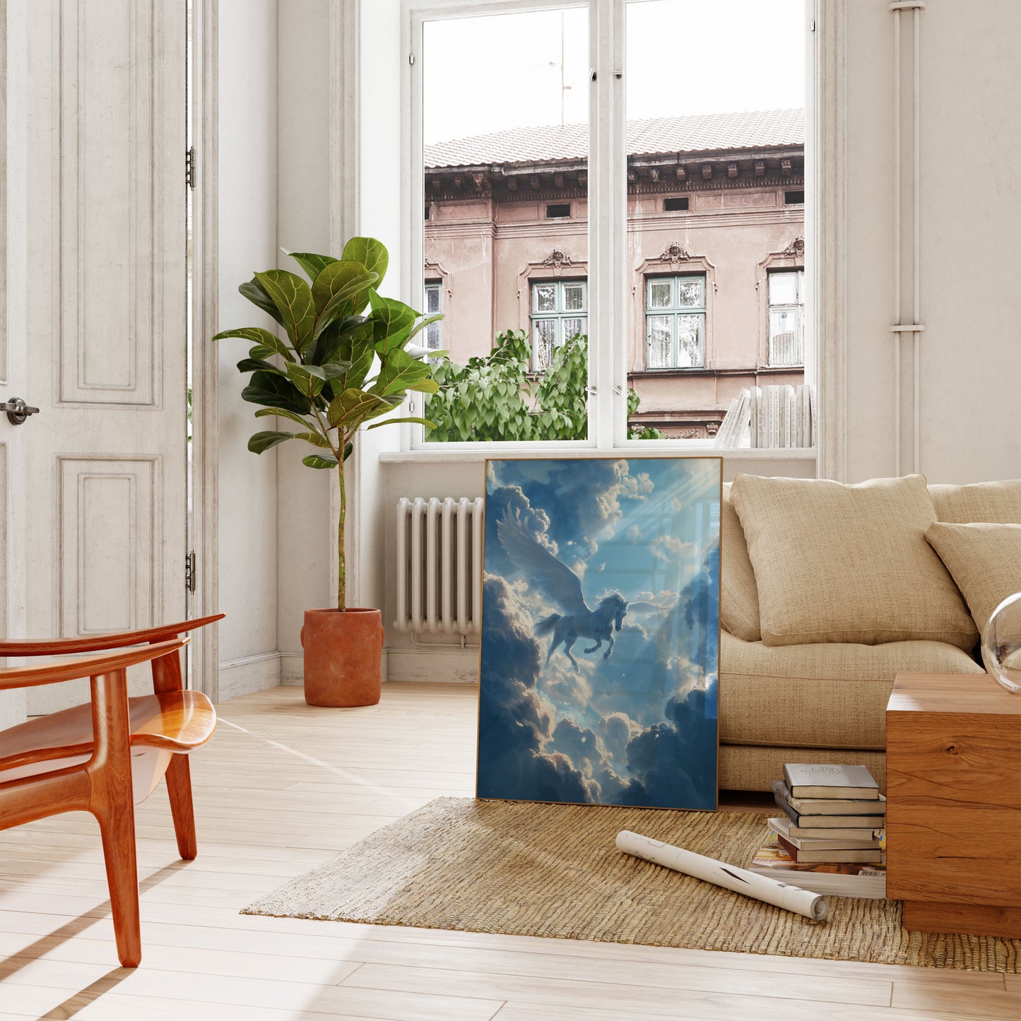 Celestial Pegasus Sky Poster