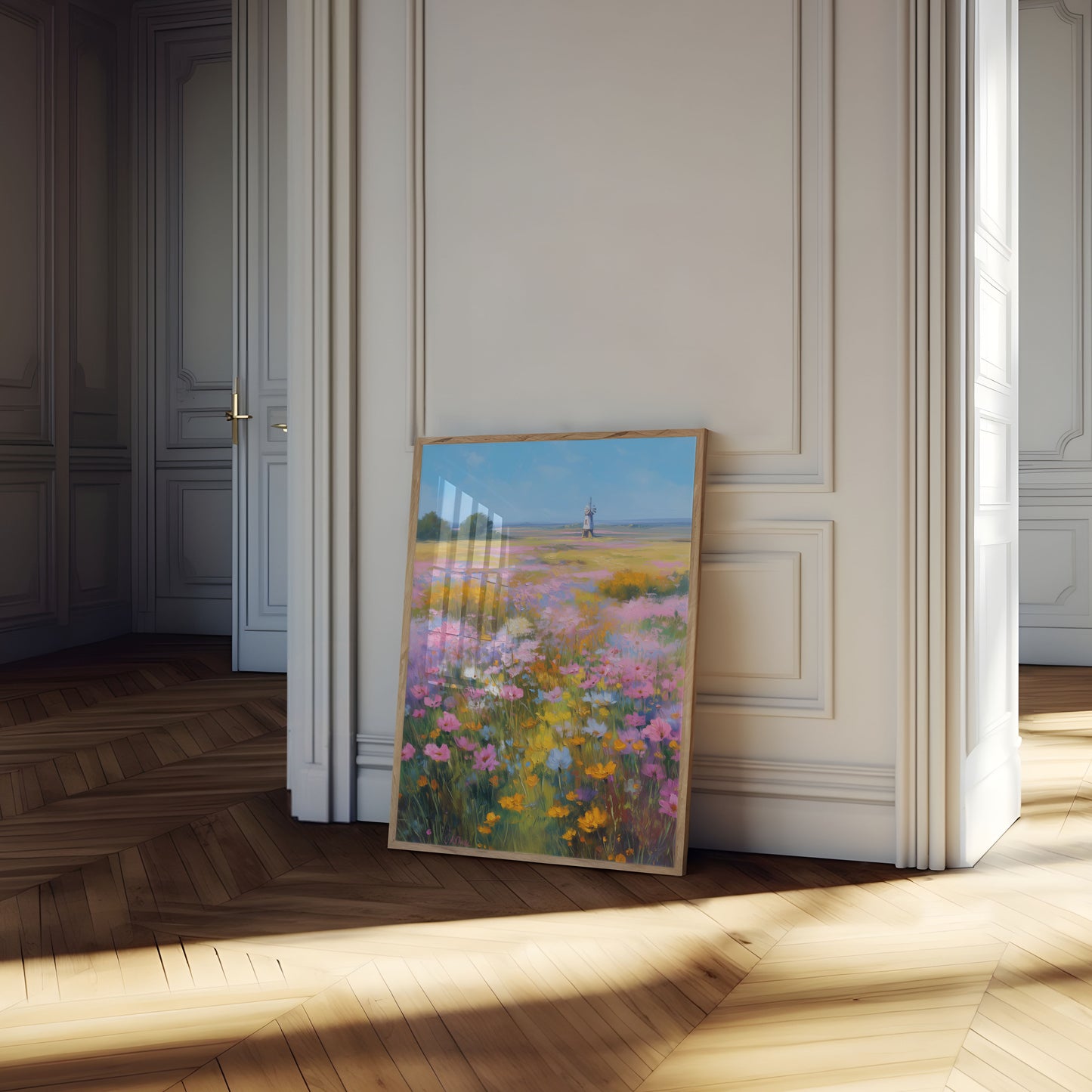 Colorful Wildflower Meadow Poster