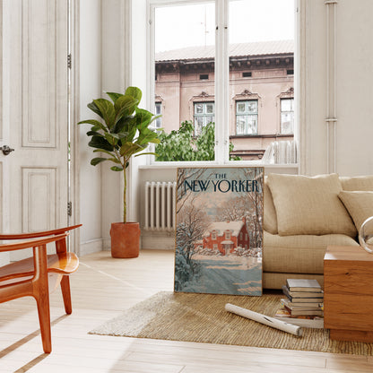 Snowy New Yorker Winter Poster