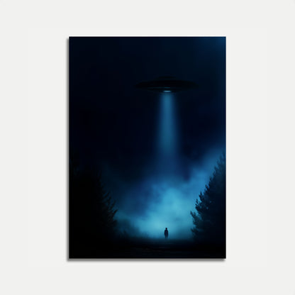 Buitenaardse Ontmoeting in het Bos Poster