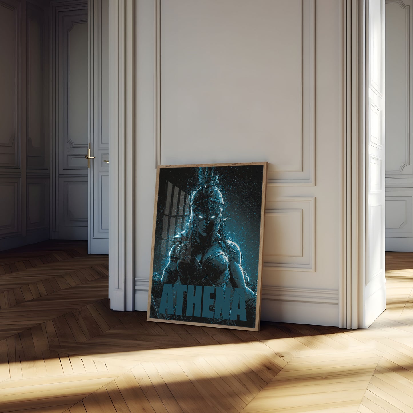Athena Warrior Goddess Poster