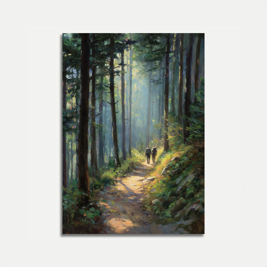 Forest Trail Wanderers Poster