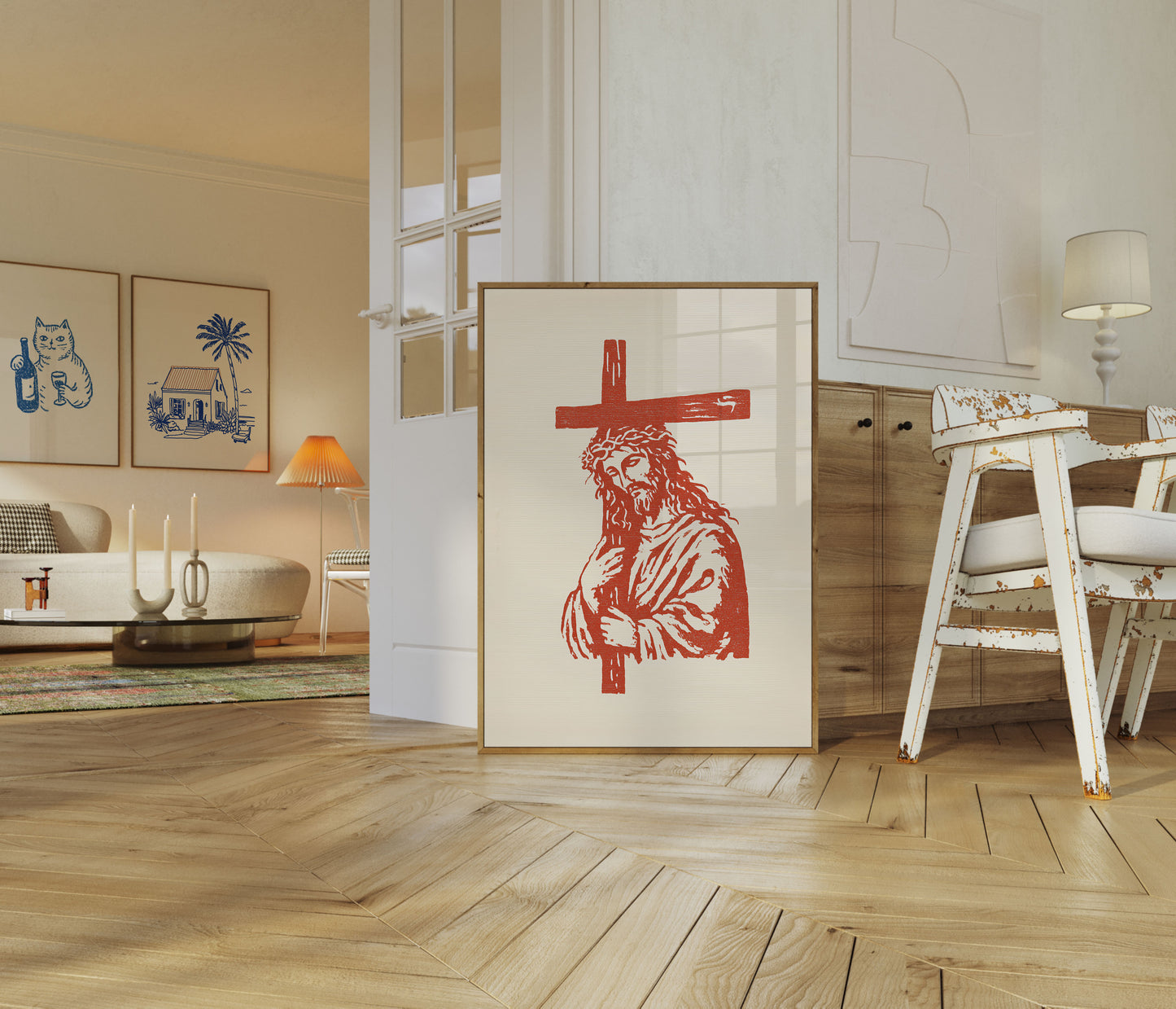 Christ on the Cross Poster