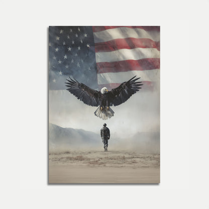 American Spirit Eagle Poster