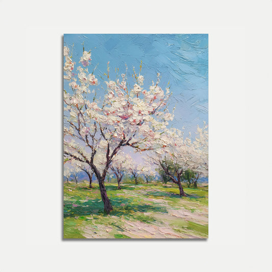 Lentebloesems in Boomgaard Poster