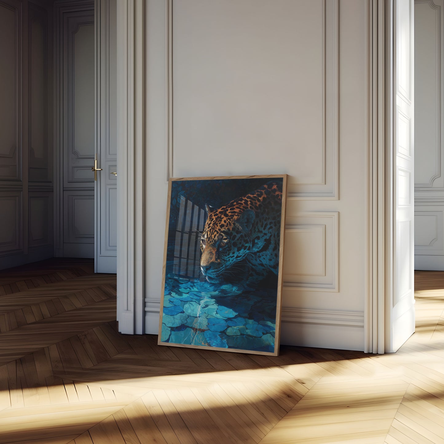 Jaguar i Vandet Plakat