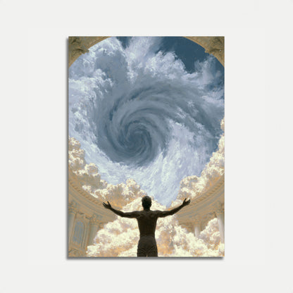 Transcendence Above the Clouds Poster